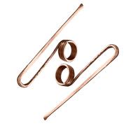 Segnalibro ad anello per libri - Porta pagine ad anelli, organizer per in metallo, accessorio decorativo per la lettura, strumento di supporto al progetto | Per riviste, artigianato, pitt