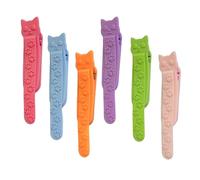 Segnalibro automatico, segnalibro in silicone,Cat Paw Markers da leggere | 6x Pagina in silicone clip per gli amanti dei libri, decorazione lettura per la lettura segnalibri pagina