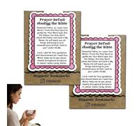 Segnalibro Bibbia, semplice segnalibro, per studi e meditazioni quotidiane, adatto per diverse versioni di libri e quaderni di devozione (rosa, 2 pezzi)