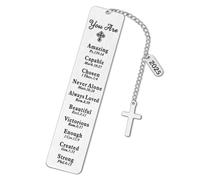 Segnalibro biblico, segnalibri cristiani, segnalibri per donne, regali per battesimo per ragazze, regali per la prima comunione per ragazze, regali per il ritorno a scuola, regali di laurea