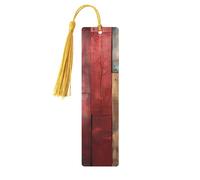 Segnalibro colorato in legno per uomini, donne, insegnanti, regalo vintage fatto a mano, segna libri per leggere pagine marcatori per etichette regalo da appendere ornamenti segnalibri in legno con