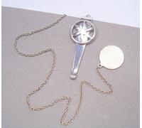 Segnalibro con il SOLE DELLE ALPI in Argento 925 - segna pagina - misura piccola