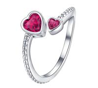Segnalibro degli anelli con pietre portafortuna ansia di decompressione, anello rotante, anello di decompressione, regalo di compleanno per lei, anello di cristallo minimalista, strass, Taglia unica