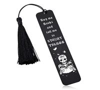 Segnalibro divertente regalo per amici segnalibro piccante per donne adulte Bookish Buy Me Book Collezionista Sorella Sua Donna amante del libro Calza di Natale Stuffer San Valentino Compleanno Idea