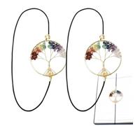 Segnalibro elastico - Porta pagine in da 2 pezzi, design ad albero vintage, accessorio separatore di libri decorativo | Elegante compagno di lettura per gli obiettivi del registro di revisio