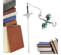 Segnalibro fantasy, ornamento portatile a forma di drago, con struttura resistente, per gli amanti della letteratura, prodotti di , strumento di lettura per appassionati di topi di