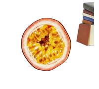 Segnalibro in acrilico a forma di frutta, 7 x 8 cm, segnalibro per lettura con struttura trasparente, cancelleria colorata per la scuola con design tagliato, accessorio per biblioteca per bambini e