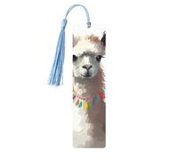 Segnalibro in legno a forma di lama per gli amanti dei libri, segnalibri fai da te in legno da appendere con nappe colorate, etichette per regali in legno, ornamenti, regalo insolito per uomini e