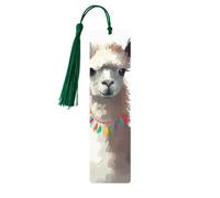Segnalibro in legno a forma di lama per gli amanti dei libri, segnalibri fai da te in legno da appendere con nappe colorate, etichette per regali in legno, ornamenti, regalo insolito per uomini e