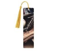 Segnalibro in legno per uomini donne insegnanti regalo vintage fatto a mano segni di libri per leggere segnapagine etichette regalo ornamenti segnalibri in legno con nappa