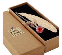 Segnalibro in metallo a forma di piuma per festa della mamma, compleanni delle donne e apprezzamento degli insegnanti, accessorio letterario chic ed elegante aiuto per la lettura per lettori e amanti