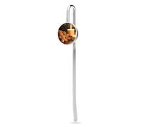 Segnalibro in metallo con candele da appendere e omini di pan di zenzero, per gli amanti della lettura, regalo di apprezzamento degli insegnanti, regalo di San Valentino, festa della mamma, Natale