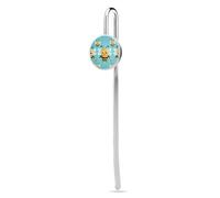 Segnalibro in metallo con ciondolo a forma di mosca carino, per gli amanti della lettura, regalo di apprezzamento per insegnanti, San Valentino, festa della mamma, Natale, compleanno per donne amanti