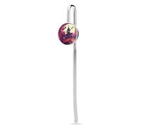 Segnalibro in metallo con ciondolo da appendere Happy Halloween Book Mark Book Page Holder per gli amanti della lettura, regalo di apprezzamento degli insegnanti, regalo di San Valentino, festa della
