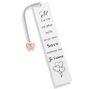 Segnalibro In Metallo Con Elemento A Farfalla Da 1 Pezzo E Portachiavi Da 1 Pezzo, Squisito E Leggero, Stabile E Non Danneggia Le Pagine Del Libro, Contrassegna I Libri (Rosa).