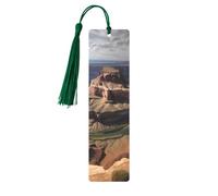 Segnalibro in metallo per uomini e donne personalizzato intaglio segno libro con nappa ciondolo Grand Canyon Arizona segnalibro per gli amanti dei libri regalo di compleanno studenti insegnanti regalo
