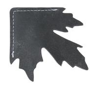 Segnalibro in pelle a forma di foglia d'acero, per una lunga durata e bellezza, perfetto compagno di lettura, segnalibro in pelle fatto a mano