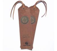 Segnalibro In Pelle Fatto A Mano Con Design A Bussola, Pacchetto Da 2 - Idea Regalo Perfetta Per Scrittori E Amiche