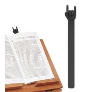 Segnalibro in silicone | Bellissimo accessorio per la lettura del segnalibro - Supporto per libro multifunzionale in silicone, bellissimo pennarello per pagina del libro divertente per regali di