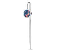 Segnalibro in stile fiore e uccello con ciondolo in metallo da appendere, per gli amanti della lettura, regalo di apprezzamento degli insegnanti, San Valentino, festa della mamma, Natale, compleanno