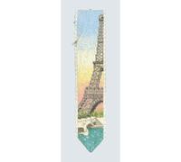 Segnalibro Le Bonheur des Dames kit punto croce contato "Torre Eiffel II", 5x20c
