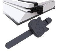 Segnalibro magnetico - clip per segnalibri | clip laterale magnetica per studenti | clip magnetica segnalibro gatto | pennarello | clip segnalibro per romanzi, riga
