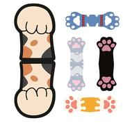 Segnalibro magnetico - Idea regalo creativa da 5 pezzi, graziose clip a forma di di gatto, divertente fermaglio per segnalibri con gatto che fa capolino | Segnalibri per la lettura delle zampe d