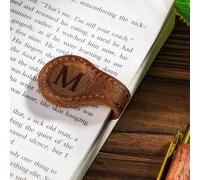 Segnalibro Magnetico In Pelle Personalizzato Con Nome, Segnalibro Inciso A Mano, Segnalibro Divisore Di Pagina Vintage Fatto A Mano A Doppio Lato, Indicatori Di Lettura Personalizzati Per Lettori