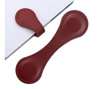 Segnalibro magnetico in pelle, segnalibri magnetici retrò, clip retrò lettura segnalibro magnetico, studenti insegnanti marcatore di libro di segnalibri eleganti per il campeggio, in classe