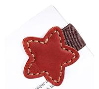 Segnalibro magnetico in pelle, segnalibro magnetico in pelle,Portarotolo con stella a cinque punte | Segnalibro in, segnalibro multifunzionale per insegnanti donne, amanti dei libri