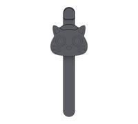 Segnalibro magnetico in silicone a forma di gatto, per adolescenti, insegnanti, amanti della lettura, romanzi, fumetti, libri di cucina e documenti