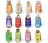 Segnalibro magnetico per bambini con frasi sulla lettura, regalo di compleanno per bambini, piccolo regalo per il calendario dell'Avvento, regalo di Natale per bambini