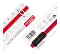 Segnalibro Particolare, Segnalibro Elastico per Uomo, Donna e Bambino, Ottima Idea Regalo per Lettori, Laurea, Compleanno, Regali Carini per Insegnanti, Regali di Design - Lastword Rosso Rubino