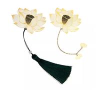 Segnalibro particolare,segnalibro personalizzato，Segnalibro metallo, regalo donna，regalo compleanno donna，Loto segnalibr