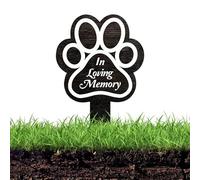 Segnalibro per tombe per cani, Marcatori per tombe commemorative per animali domestici - Decorazioni commemorative per il giardino del cimitero dei cani | Piastre per la perdita di animali domestici