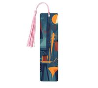 Segnalibro per violoncello violino, segnalibro colorato in legno con nappa, segnalibro per donne e uomini, per leggere le pagine, regali per gli amanti dei libri