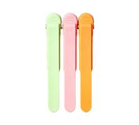Segnalibro personalizzato, in silicone, automatico, 3 pezzi, multicolore (A | Ricorda automaticamente il punto di lettura, protegge le pagine del libro, materiale durevole, regalo per gli amanti dei