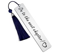 Segnalibro Personalizzato, Metallo Segnalibri Personalizzabili Regalo con Nome Per Mamma, Amica, Maestra, Laurea (Stile 2)