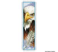 Segnalibro Vervaco "Eagle", schema di conteggio