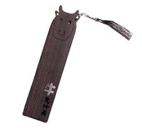 Segnalibro vintage con nappe in legno, regalo di apprezzamento per gli amanti dei libri, lettori, scrittori, insegnanti incisi