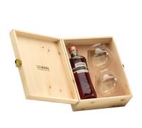 Segnana Solera Collezione Grappa Trentina Invecchiata DOC 0,7 ℓ, Confezione con bicchieri