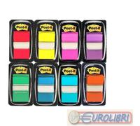 SEGNAPAGINA 680 12PZ 3M INDEX COL.ASS. POST-IT