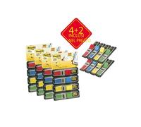 Segnapagina Post-it Index Mini - 683-6 - 4 colori classici - Value Pack 4+2 (bli