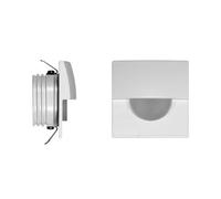 Segnapasso Beneito bianco LED 2W 60lm 120° IP20 LUCE calda 3000K