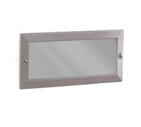 Segnapassi Contemporaneo Peyton Pc Grigio 1 Luce E27 Ip54