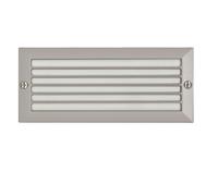 Segnapassi Contemporaneo Peyton Pc Grigio Griglia 1 Luce E27 Ip54