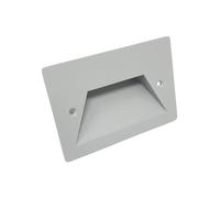Segnapassi faretto 3 w led luce naturale segna passo da muro scale giardino es49 [EEK: A+++]