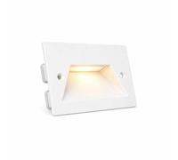Segnapassi led 3 luci 3cct faretto a incasso per cassetta 503 bianco ip65