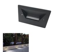 SEGNAPASSI LED LUCE BIANCA FARETTO 3 W SEGNAPASSO DA MURO SCALE GIARDINO ES49 [EEK: A+++]