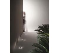 SEGNAPASSO A 4 EMISSIONI A LED SILVER 3000K 80LM 1W IP67